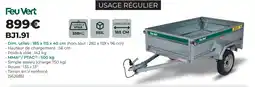 Feu Vert Feu vert remorque bj1.91 offre