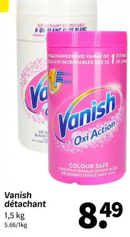 Wibra Vanish détachant offre