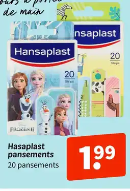 Wibra Hansaplast pansements offre