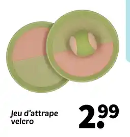 Wibra Jeu d'attrape velcro offre