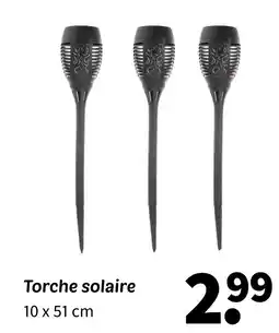 Wibra Torche solaire offre