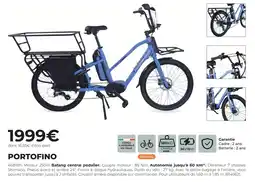 Feu Vert Portofino vélo électrique cargo offre