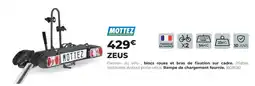 Feu Vert Mottez zeus porte-vélos offre