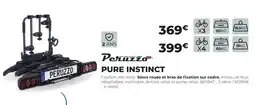 Feu Vert Peruzzo pure instinct porte-vélos 3 vélos offre
