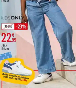 Intersport Kids only jean enfant offre