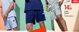 Intersport Adidas short homme offre