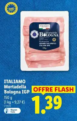 Lidl Italiano mortadella bologna igp offre
