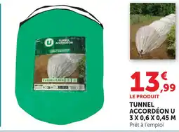 Super U U tunnel accordéon offre