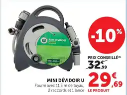 Super U U mini dévidoir portatif offre