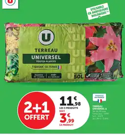 Super U U terreau universel offre