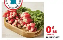 U Express Radis rose offre