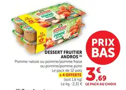 U Express Andros dessert fruitier offre