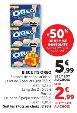 U Express Oreo biscuits offre