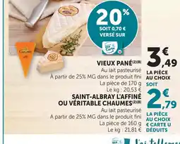 U Express Vieux pané vieux pané offre