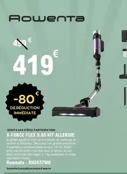 E.Leclerc Rowenta - rh2037wo offre