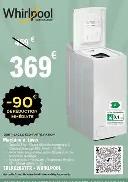 E.Leclerc Whirlpool - td lr62667fr offre