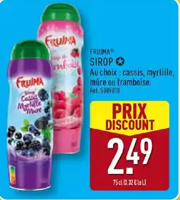 ALDI FRUIMA Sirop offre