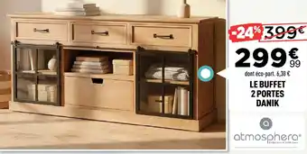 Le buffet 2 portes danik