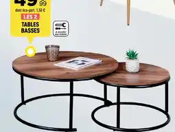 Centrakor Tables basses offre