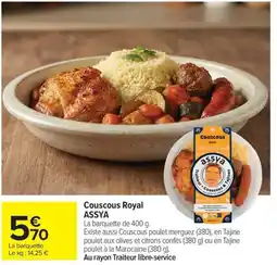 Carrefour Market Couscous royal assya offre