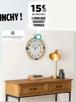 Centrakor L'horloge gousset thomas offre