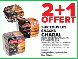 Carrefour Market Sur tous les snacks charal offre