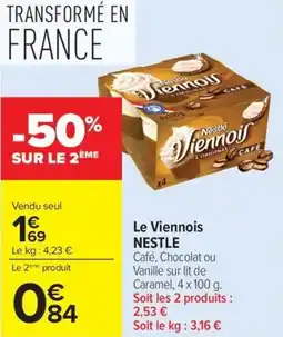Carrefour Market Le viennois nestle offre