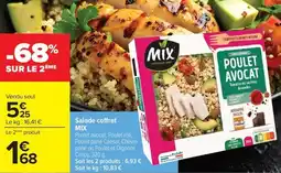 Carrefour Market Salade coffret mix offre