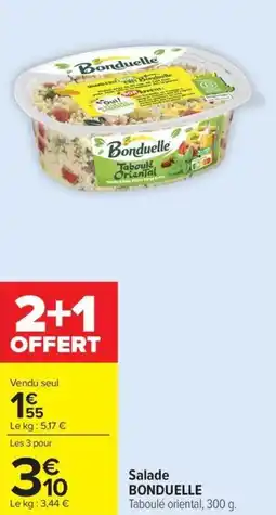 Carrefour Market Salade bonduelle offre