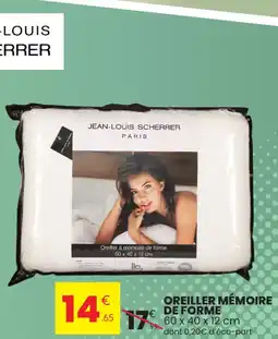 Stokomani Oreiller mémoire de forme offre