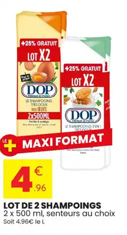Stokomani DOP Lot de 2 shampoings offre