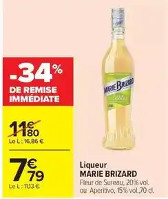 Carrefour Market Marie - liqueur offre
