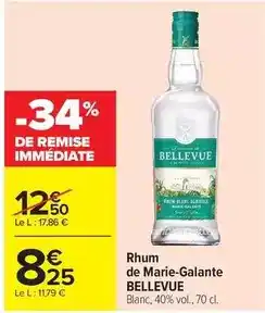 Carrefour Market Rhum de marie-galante offre