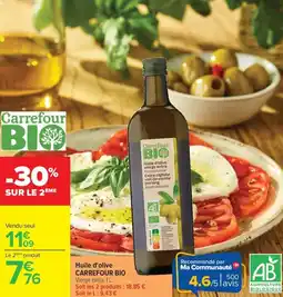 Carrefour Market Huile d'olive carrefour bio offre