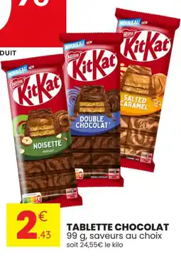 Stokomani KITKAT Tablette chocolat offre