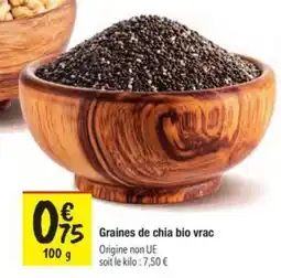 Les Comptoirs de la Bio Graines de chia bio vrac offre