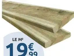 Mr Bricolage Lame de Terrasse Pin Cl4 offre