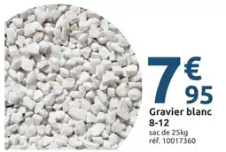 Mr Bricolage Gravier blanc 8-12 offre