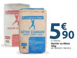 Mr Bricolage Mortier ou Béton offre