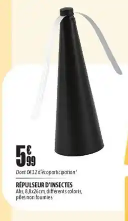 L'incroyable Répulseur d'insectes offre
