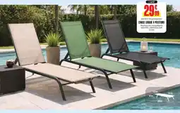 L'incroyable Chaise longue 4 positions offre