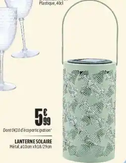 L'incroyable Lanterne solaire offre