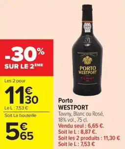 Carrefour Market Porto westport offre
