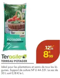 Point Vert TERAGILE Terreau potager offre