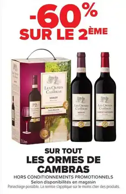 Carrefour Market Sur tout les ormes de cambras offre