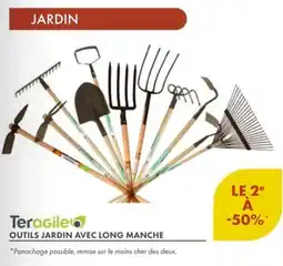 Point Vert TERAGILE Outils jardin avec long manche offre