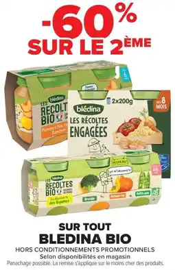 Carrefour Market Sur tout bledina bio offre