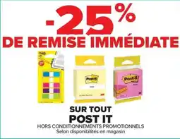 Carrefour Market Sur tout post it offre