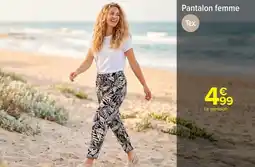 Carrefour Market Pantalon femme offre
