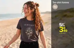 Carrefour Market Tee-shirt femme offre